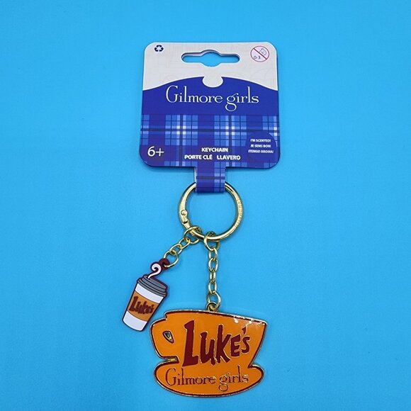 Loungefly Gilmore Girls Luke's Diner Coffee Cup Charm Scented Keychain NEW - Picture 5 of 10